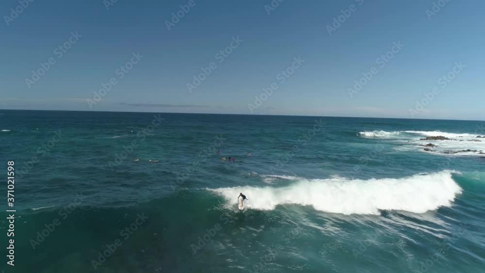 Drone Aerial Surfer Wave Maui Hawaii Hookipa Drone Aerial Surfer Wave Maui Hawaii Hookipa