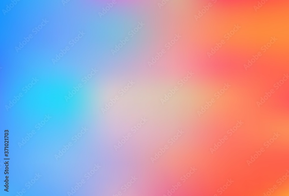 Light Blue, Yellow vector glossy abstract backdrop.