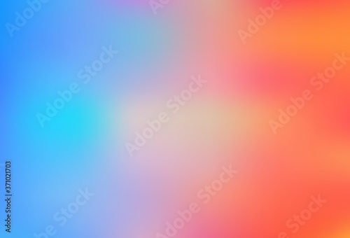 Light Blue, Yellow vector glossy abstract backdrop.