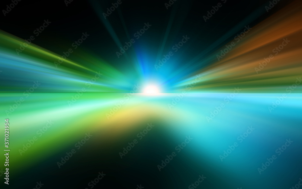 abstract background with rays