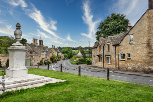 The Cotswold village of Lower Swell in England photo