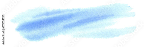 Blue watercolor background. Hand drawn abstract watercolor background. Watercolor free designs. 