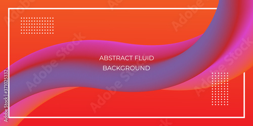 abstract fluid background using orange paypal . vector illustration