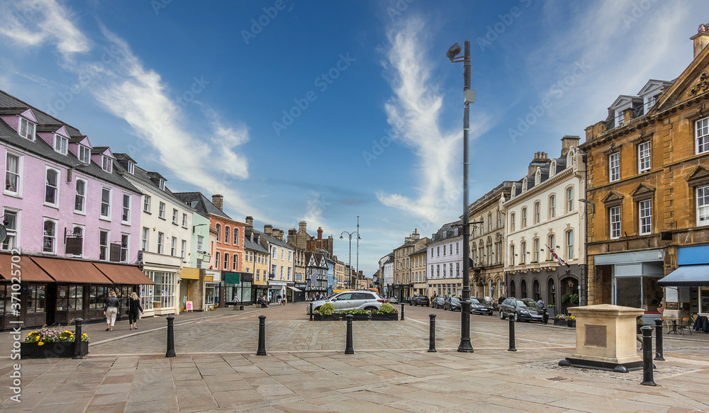 The Cotswold Town of Cirencester in England