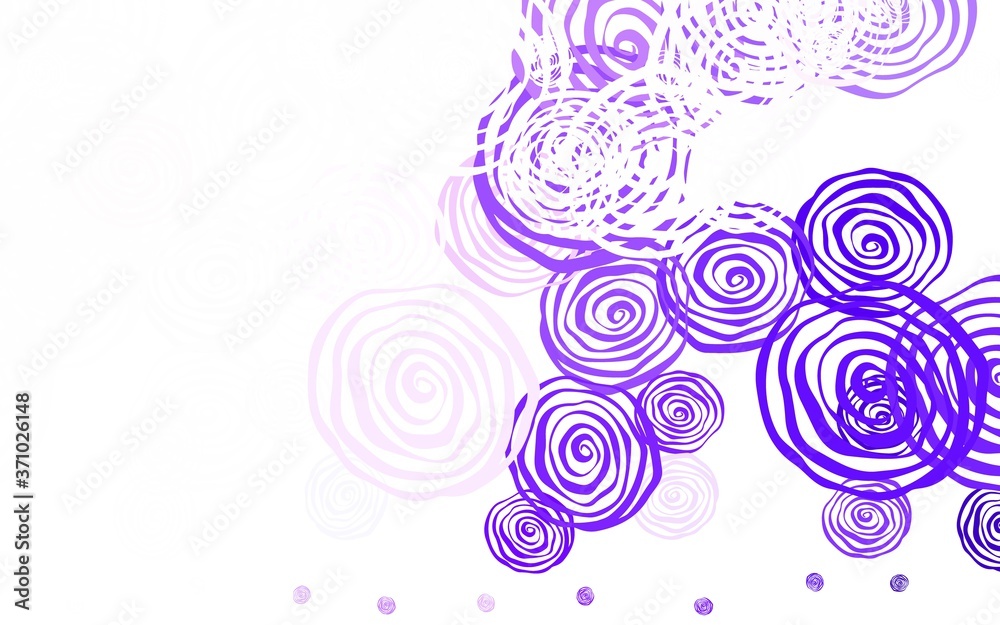 Light Purple vector natural background with roses. Light Purple vector natural background with roses.