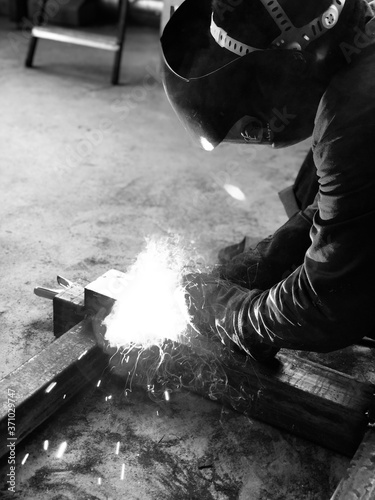 welder at work