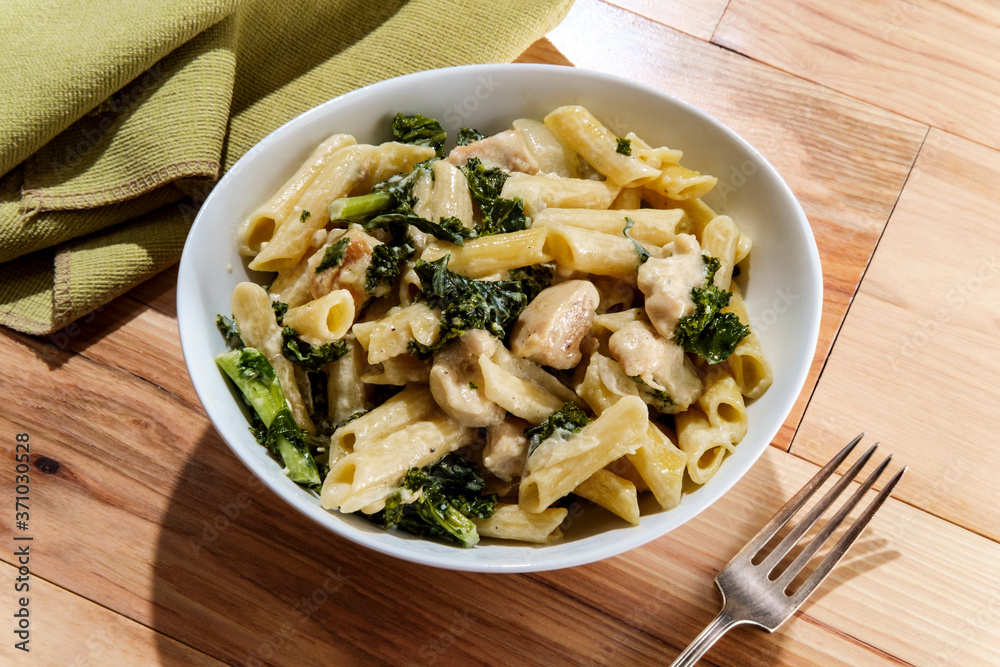 Italian Chicken Penne Alfredo
