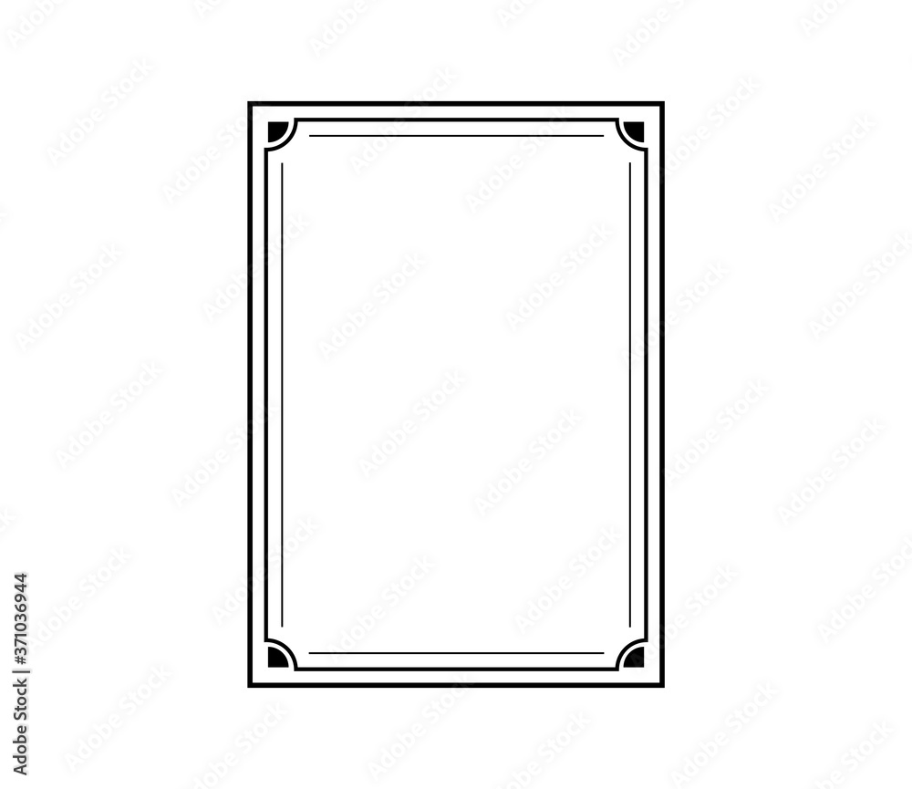 Vector calligraphy ornamental decorative frame isolated on white background. Vector calligraphy ornamental decorative frame isolated on white background.