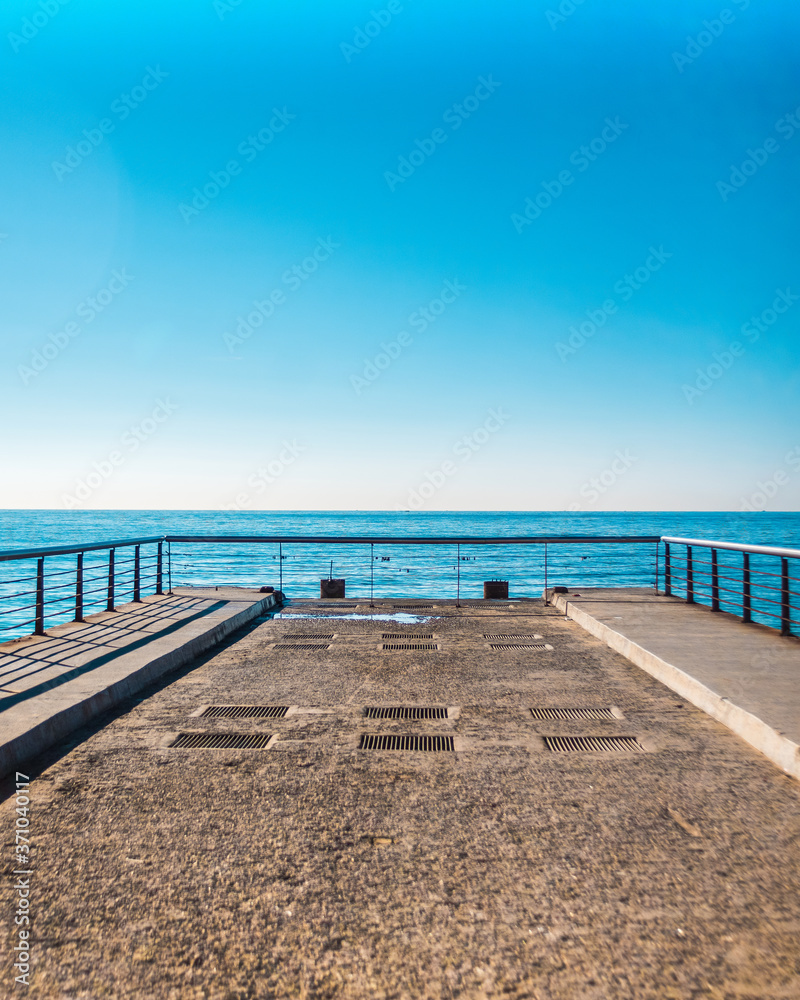 pier on the beach