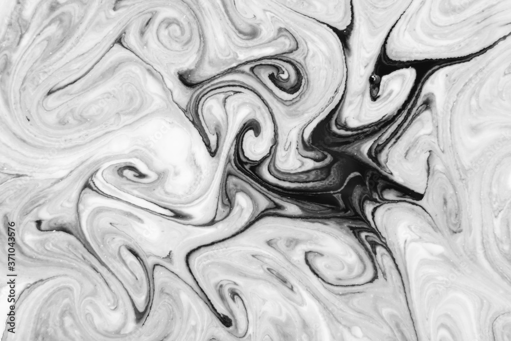 Fototapeta premium Ebru style background with different patterns in high quality