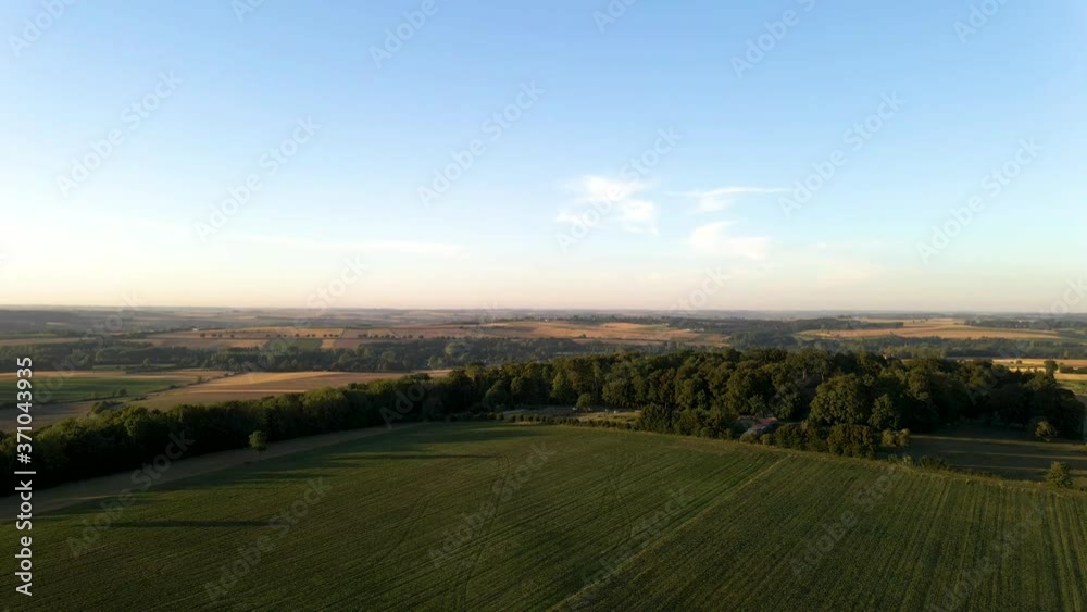St. Georges Picardie, North of France, lovely landscapes from above St. Georges Picardie, North of France, lovely landscapes from above