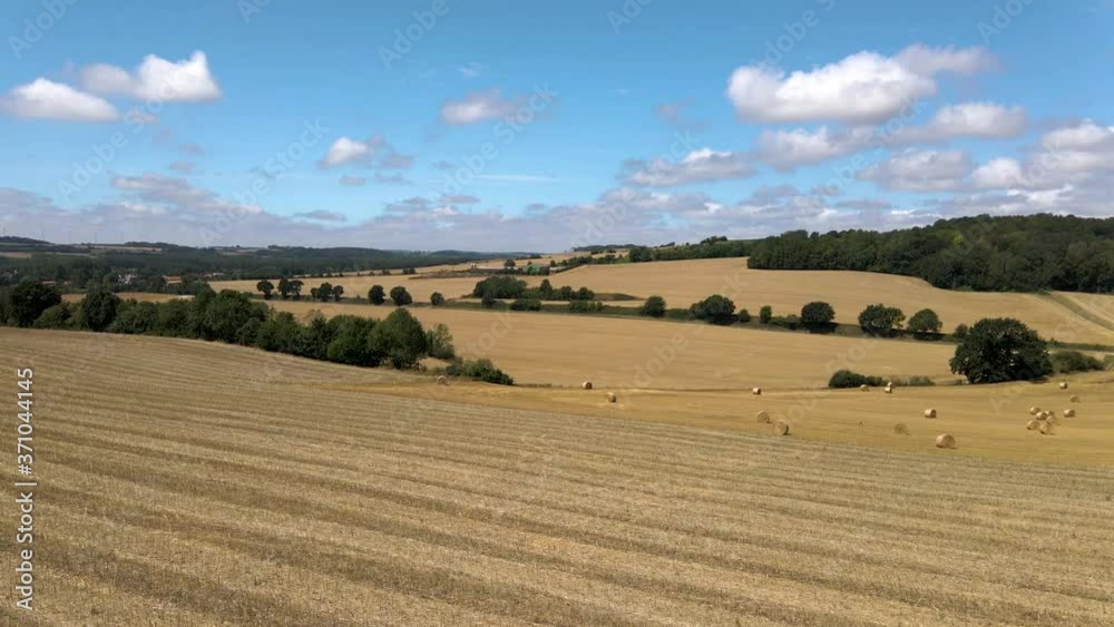 St. Georges Picardie, North of France, lovely landscapes from above St. Georges Picardie, North of France, lovely landscapes from above