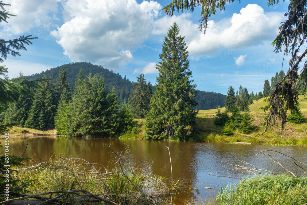 Fototapeta premium lake in the mountains