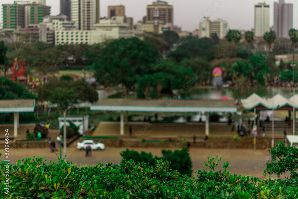 park in the city