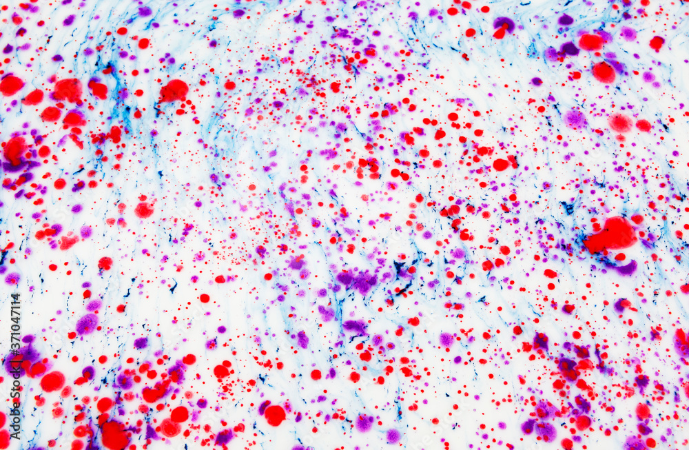 Naklejka premium Ebru style background with different patterns in high quality