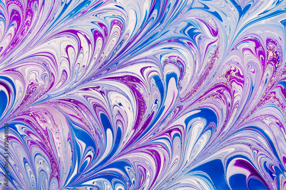 Ebru style background with different patterns in high quality Ebru style background with different patterns in high quality