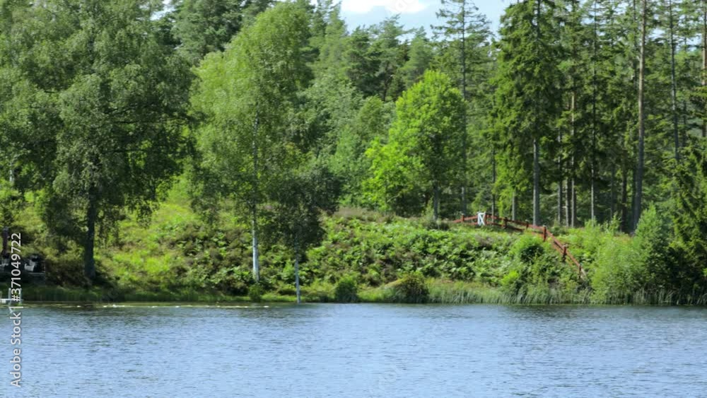 Beautiful view on lake on sunny summer day. Gorgeous colorful nature backgrounds. Sweden, Europe.
Beautiful view on lake on sunny summer day. Gorgeous colorful nature backgrounds. Sweden, Europe.
