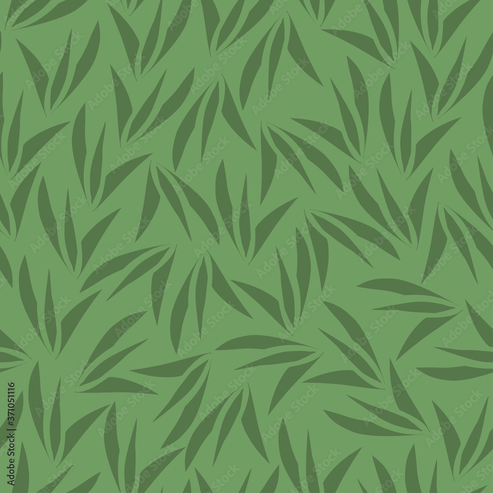 Cute pattern of seamless leaf patterns. Simple design in green tones. Vector repeating design for fabric, Wallpaper or wrapping paper. Cute pattern of seamless leaf patterns. Simple design in green tones. Vector repeating design for fabric, Wallpaper or wrapping paper.