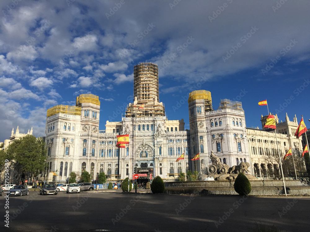 Naklejka premium Edifício Espanha