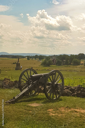 Cannon at Gettysburg National Military Park