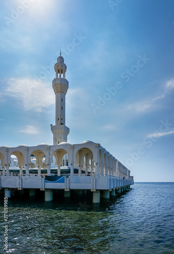 Floating mosque at Saudi Arabia © Dimatague