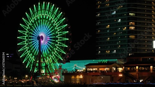 兵庫県 神戸 ハーバーランドの夜景