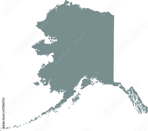 map of alaska united states