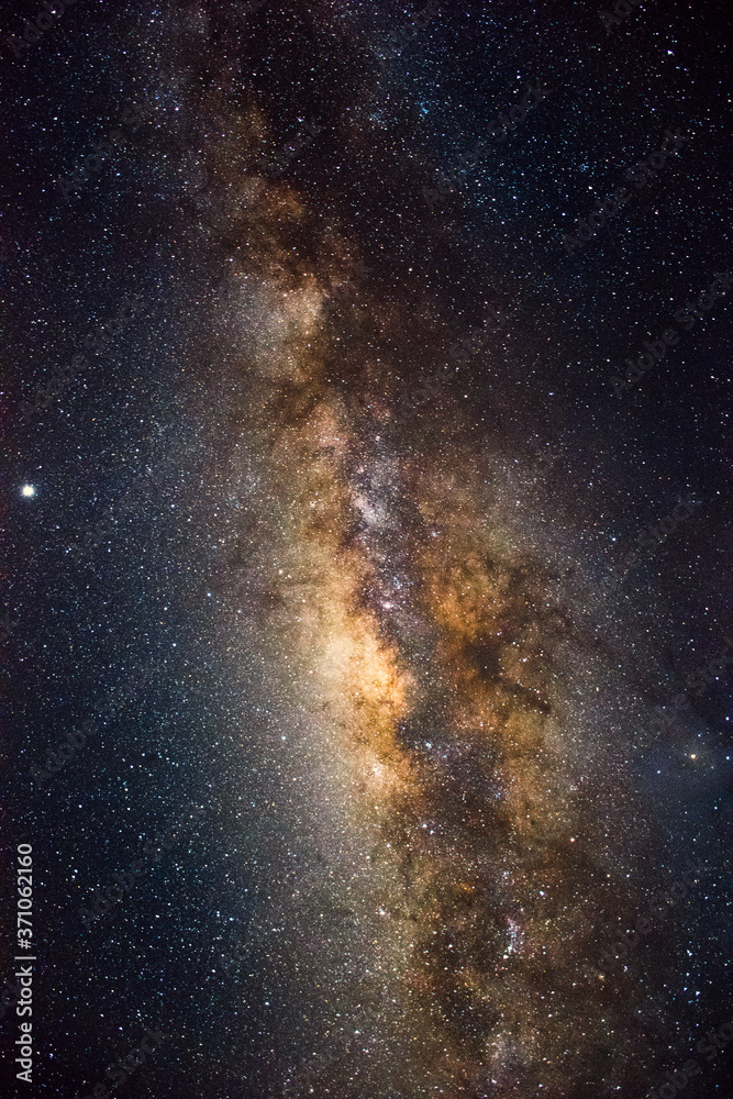 Milky way and night sky Milky way and night sky