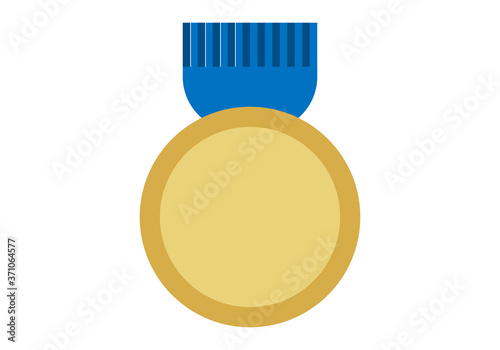 Icono de una medalla de oro en fondo blanco.