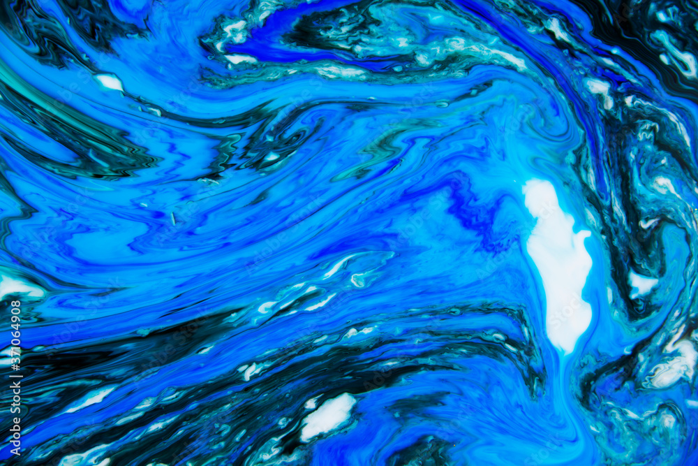 Ebru style background with different patterns in high quality