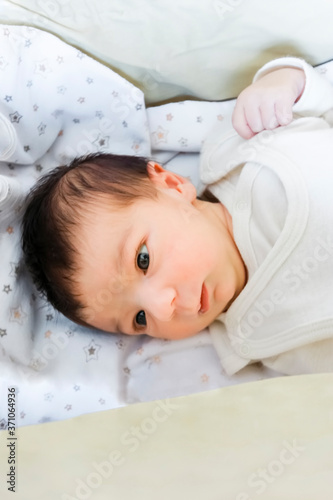 Newborn baby portrait