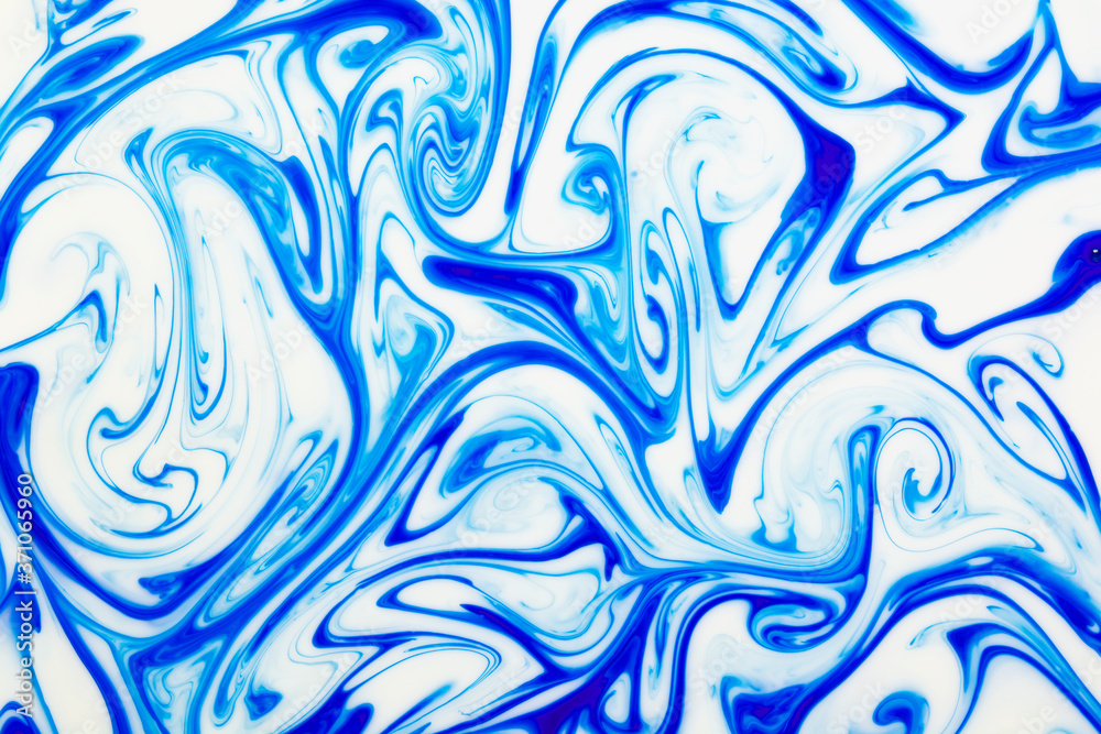 Ebru style background with different patterns in high quality
