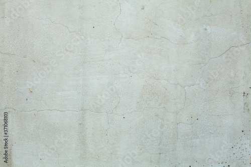 Light gray stucco texture. Old Background with crack © artmim