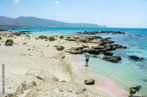 Fototapeta Naklejka Na Ścianę i Meble -  Elafonisi Strand in Kreta
