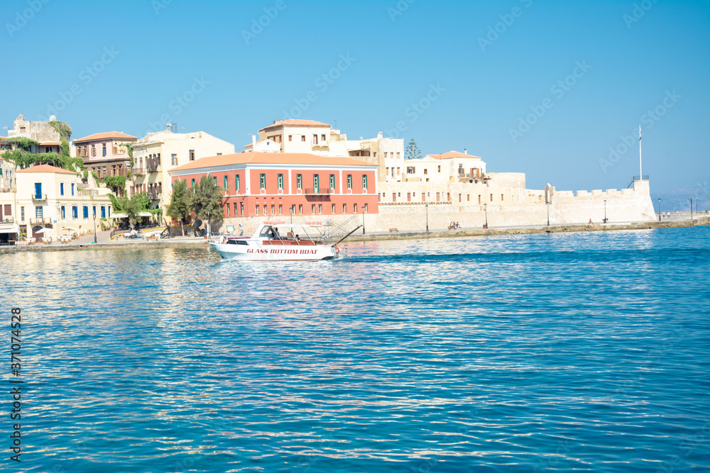 Chania Hafen auf Kreta