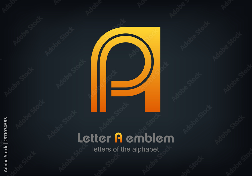 Letter A logo icon design template elements, Vector illustration Eps 10 Letter A logo icon design template elements, Vector illustration Eps 10