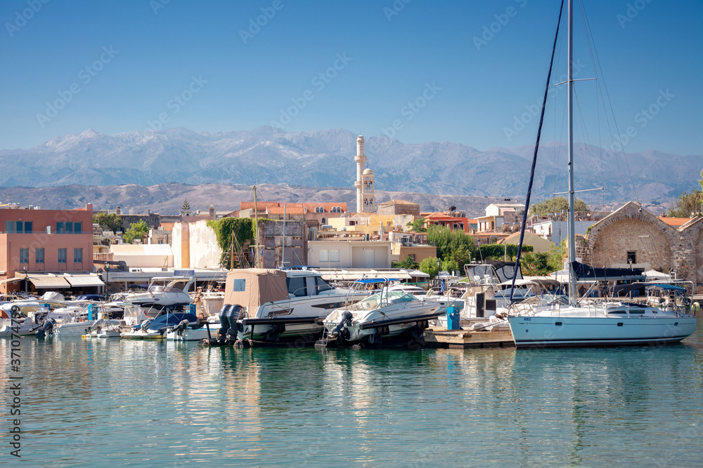 Chania Hafen auf Kreta