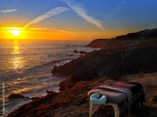 Sunset Massage on Beach