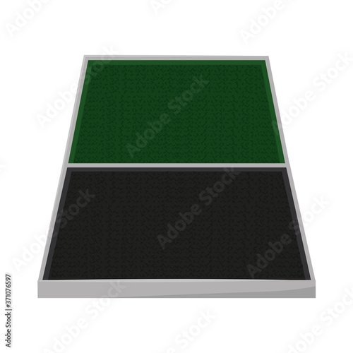 Disinfection mat icon