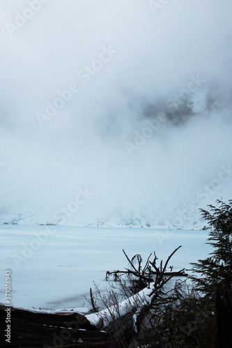 Lake Serene Winter Ice 