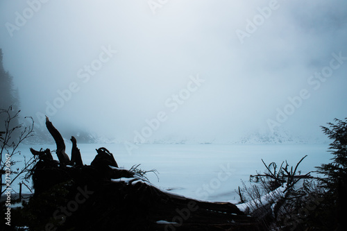Lake Serene Winter Ice 