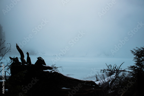 Lake Serene Winter Ice 