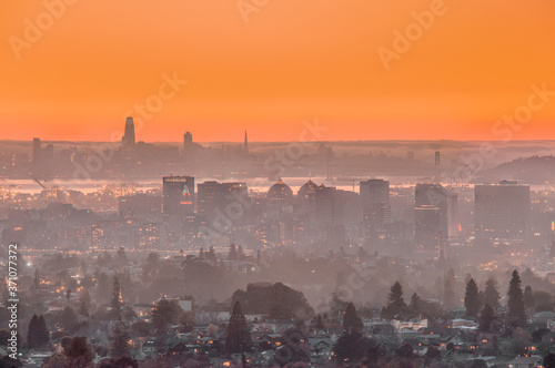San Francisco Skyline in the Evening