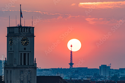 Photography Berlin, Sonnenuntergang, Panorama