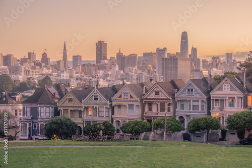 San Francisco Skyline in the Evening