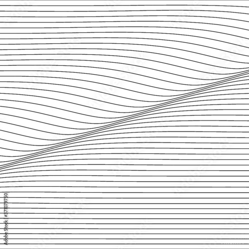 MINIMAL DISTORTED AND WARPED LINES