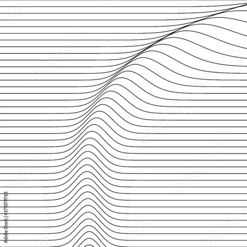 MINIMAL DISTORTED AND WARPED LINES