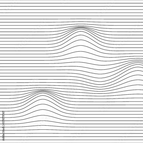 MINIMAL DISTORTED AND WARPED LINES