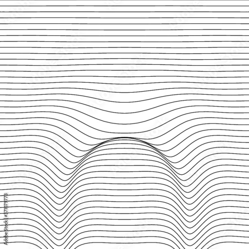 MINIMAL DISTORTED AND WARPED LINES