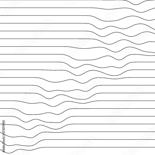 MINIMAL DISTORTED AND WARPED LINES